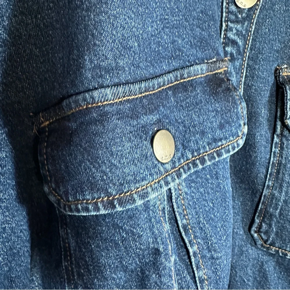 NWT a.n.a‎ Denim Midweight Shirt Jacket
